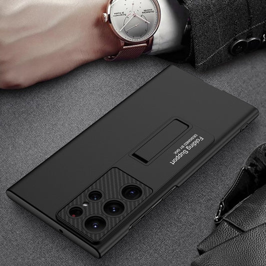 S25ultra Phone Case Ultra-thin Magnetic Bracket Drop-resistant Protective Cover