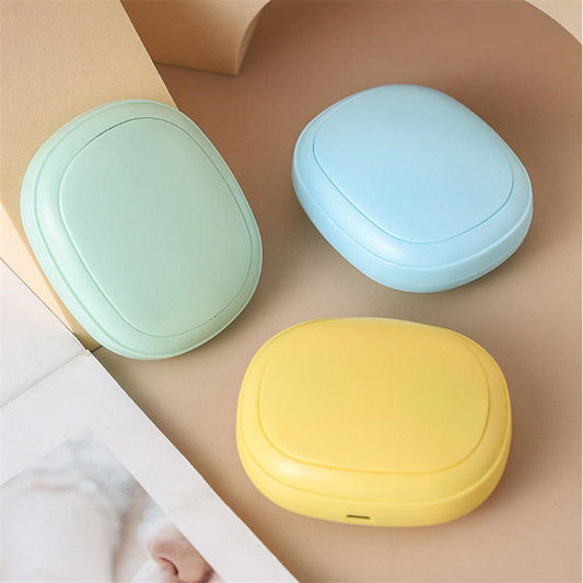 Mini Cute Shaped Hand Warmer USB Rechargeable Electric Hands Heater For Winter Outdoor Traveling Hiking Use Double-sided Heating