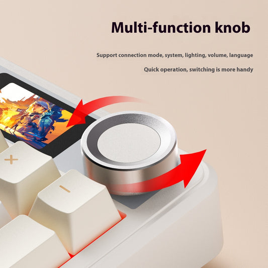 Tarantula F108pro Wireless Bluetooth Three-model Customized Mechanical Keyboard