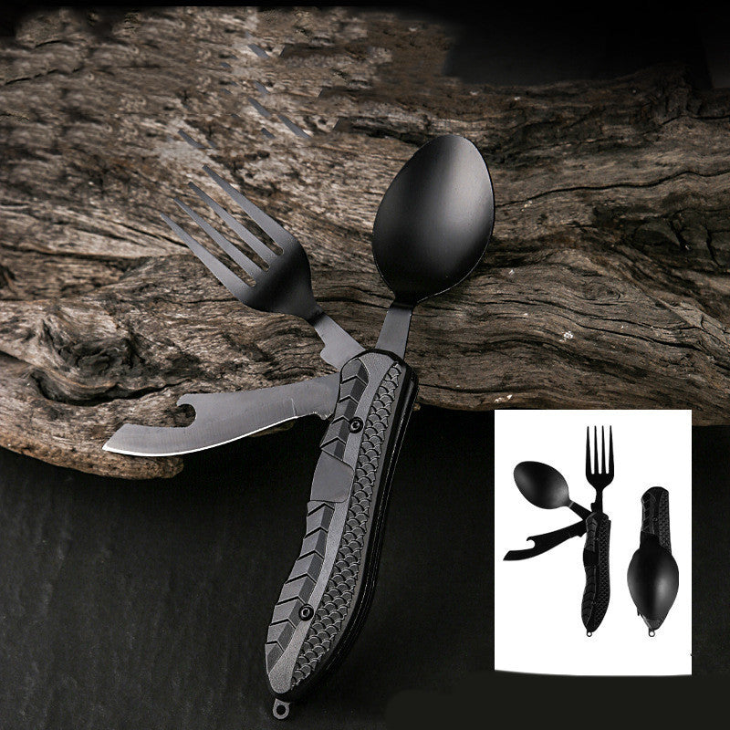 Outdoor Folding Dining Knife And Fork