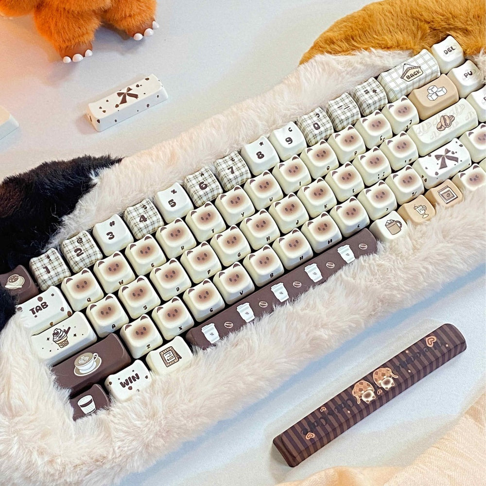 Original MAO Height PBT Five-sided Sublimation Mechanical Keyboard Keycaps