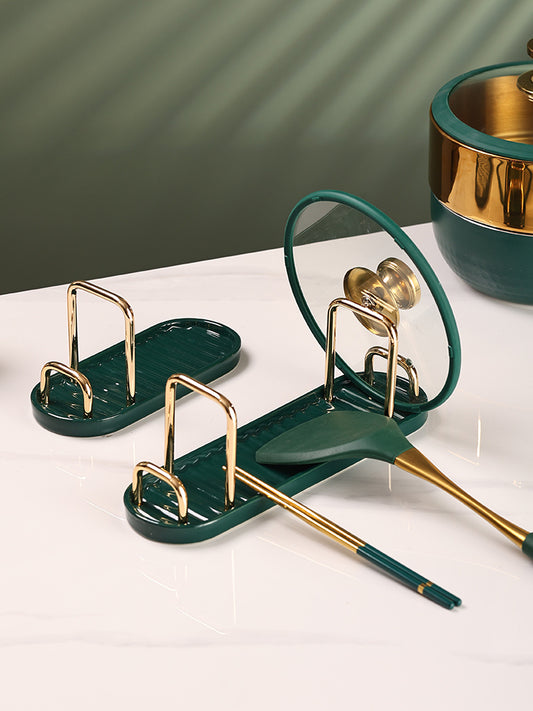 Creative Light Luxury Pot Cover Rack Kitchen Supplies