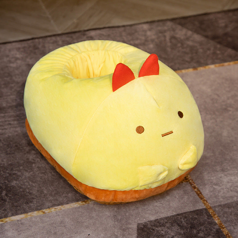 Cartoon Plush Feet Warmer Soft And Warm
