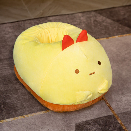 Cartoon Plush Feet Warmer Soft And Warm