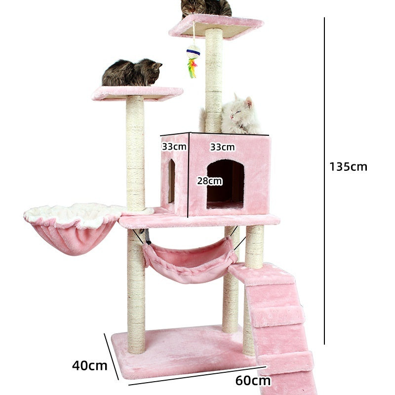 Cat Climbing Frame Scratching Post Sword Tree Climbing Toy