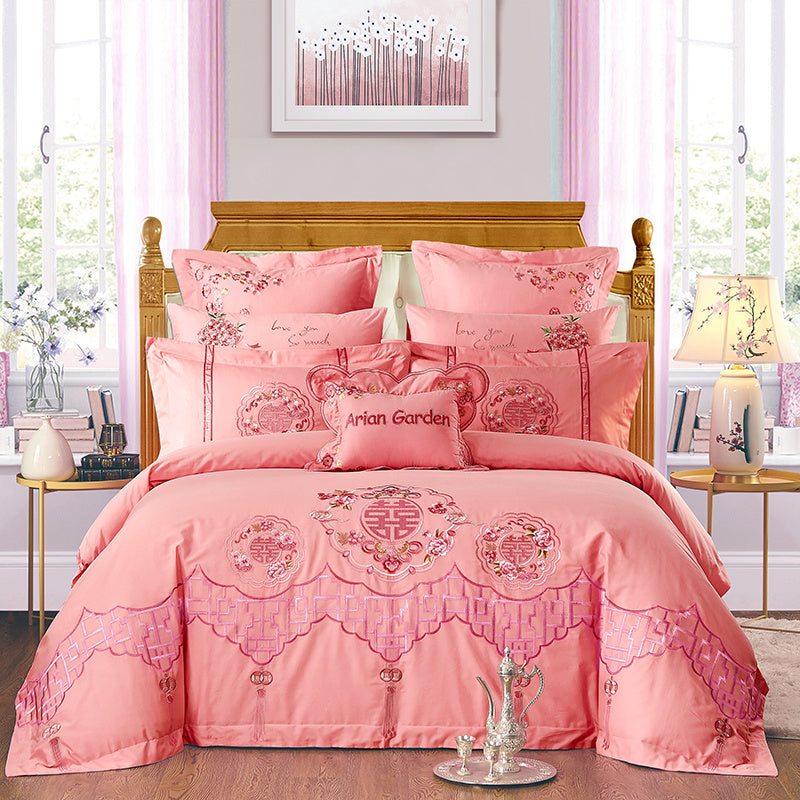 Wedding Cotton Four Piece Bedding