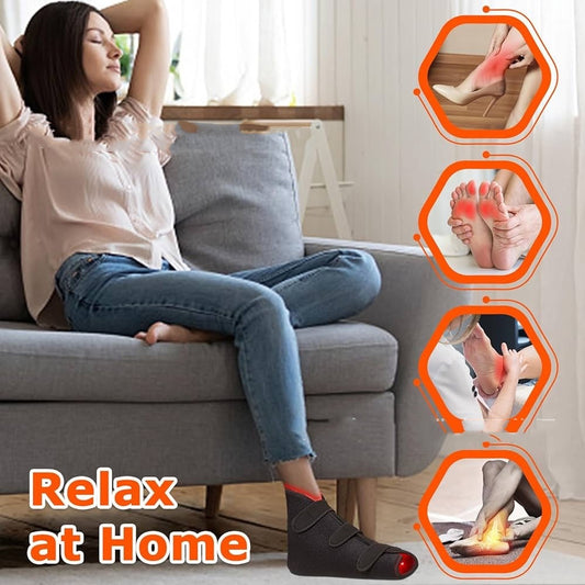 Red Light Physiotherapy Foot Protection Ankle Heating Massage Joint Protector