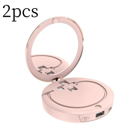 Cosmetic Mirror Charger Hand Warmer