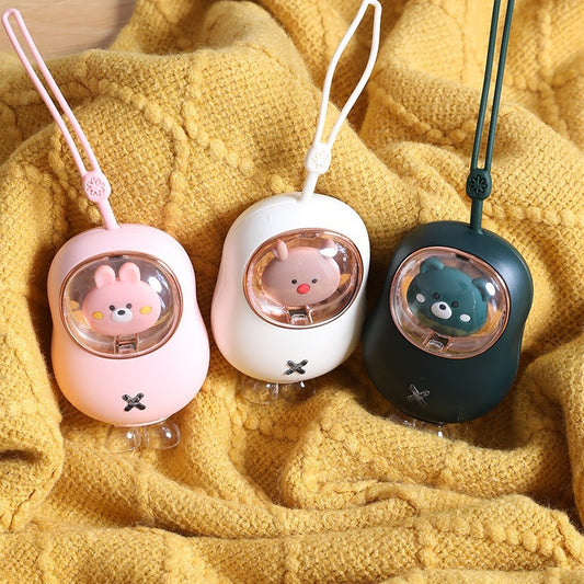 Cat's Paw Hand Warmer Cartoon Spaceman Hand Warmer Power Bank Two-in-one