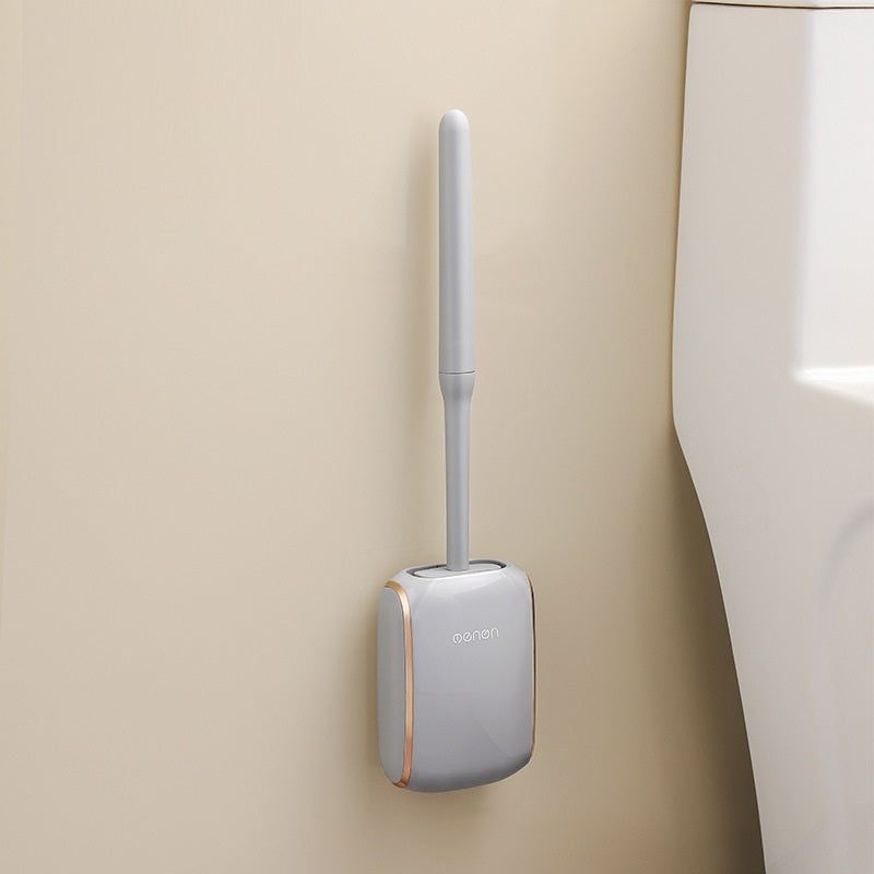 Nordic Style Wall-mounted Household Light Luxury Wall Hanging Toilet Brush Set
