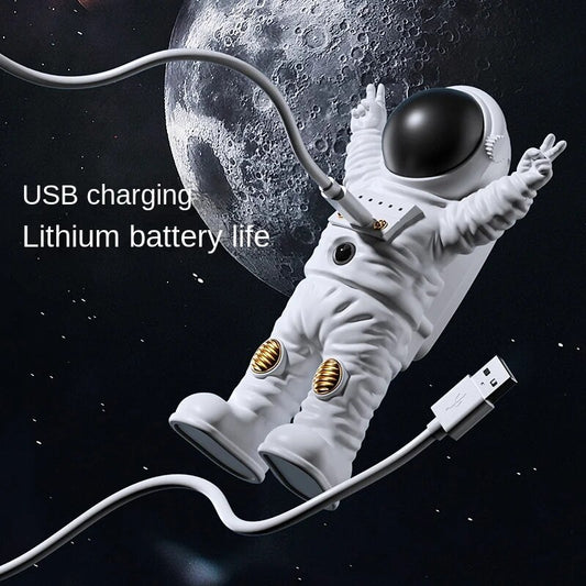 Astronaut Perfume Aroma Diffuser 50ML Electric Aromatic Air Freshener Essential Oil With Automatic Induction Night Light