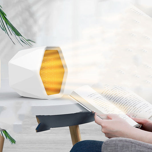 Mini Fan Heater Hexagonal Household Energy-saving Heater