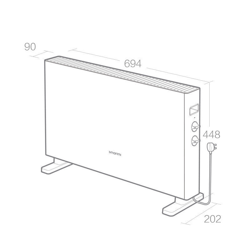 Household Convective Radiator Thermostatic Heater
