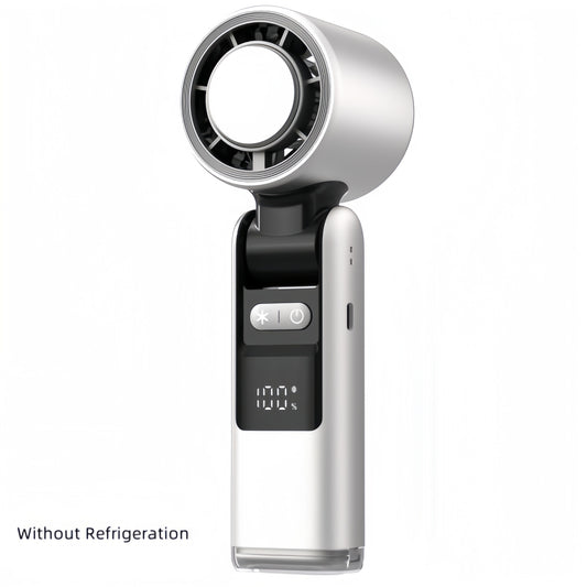 Turbos Chilled Ice Sensation Cold Fan Super Mini Turbos Speed Fan USB Powered Digital Display For Outdoor Camping Travel