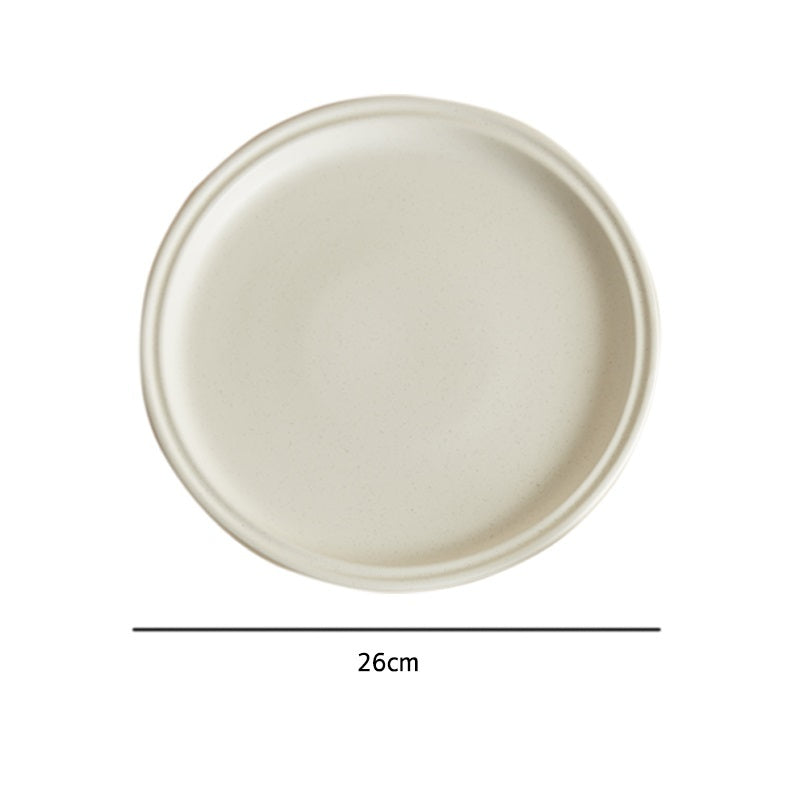 Household Light Luxury Modern Minimalist Tableware Plate Set