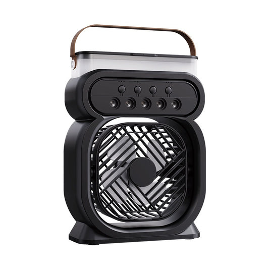 3 In 1 Portable Air Conditioner Evaporative Air Cooler LED Night Lights 3 Speeds Humidifier Fan For Home Office