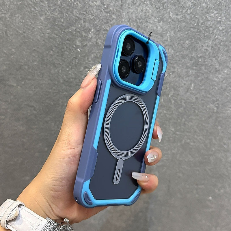 Lens Cover Bracket Phone Case Four-corner Drop-resistant Airbag Protective Cover