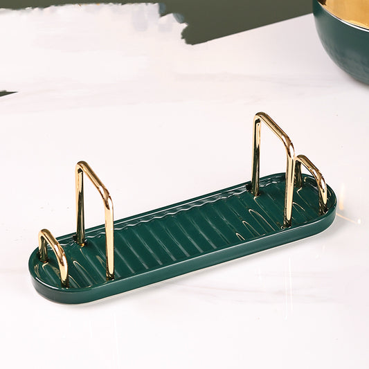 Creative Light Luxury Pot Cover Rack Kitchen Supplies