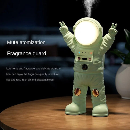 Astronaut Perfume Aroma Diffuser 50ML Electric Aromatic Air Freshener Essential Oil With Automatic Induction Night Light