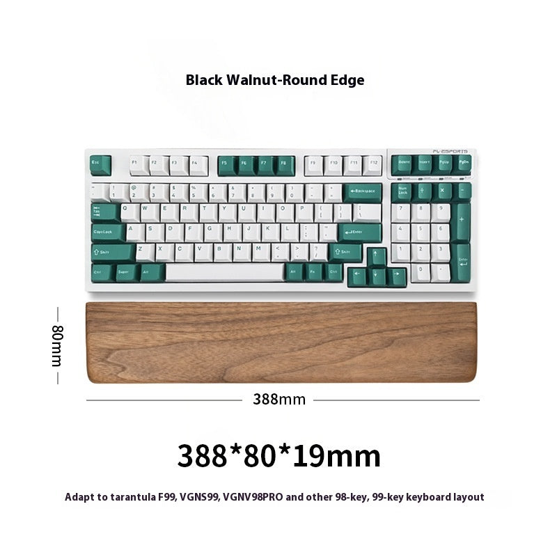 Keyboard Palm Rest Wooden Wrist Rest Mouse Rest Wrist Pad