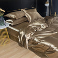 Four-piece Silky Sleep Bare Silk Quilt Cover