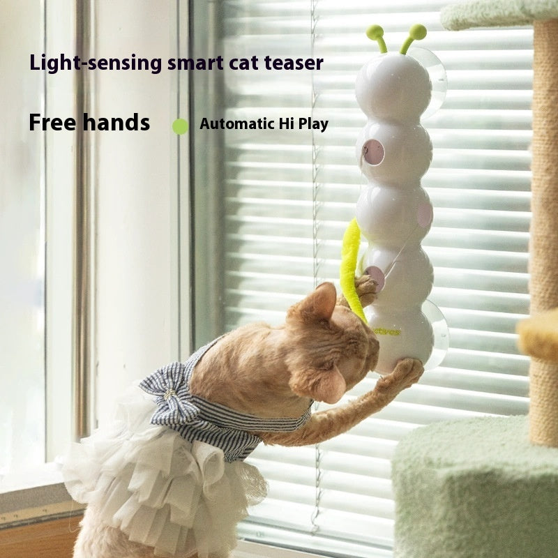 Intelligent Sensor Cat Teaser Toy Self-Hi Relieving Stuffy Artifact