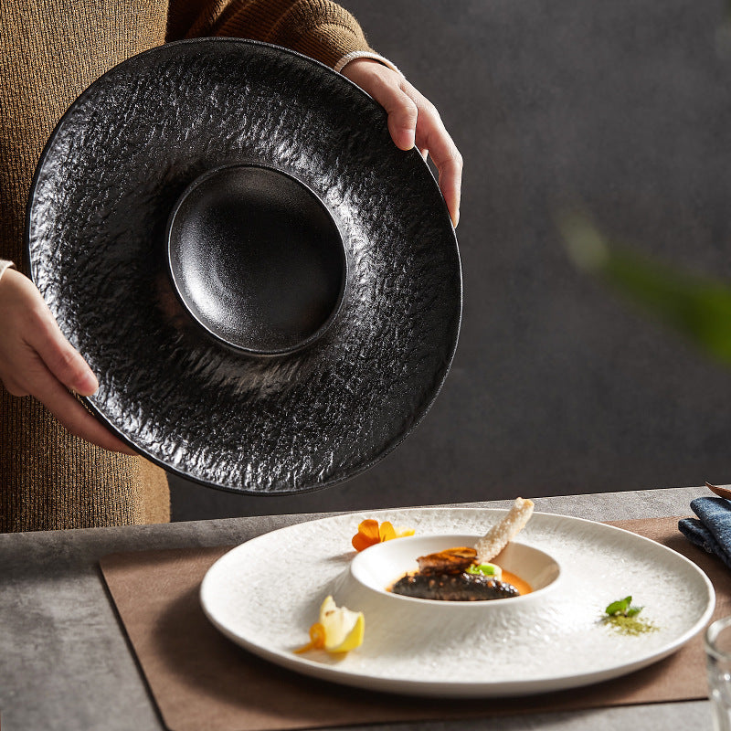 Household Light Luxury Western Food Cutlery Plate