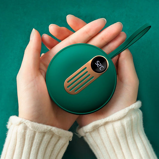 Hand Warmer Power Bank Visualized Constant Temperature 5000mAh Large Capacity Power Power Mini Hand Warmer