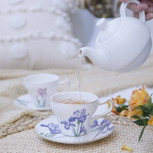 Nordic Light Luxury Love Lusi Coffee Cup Plate Set
