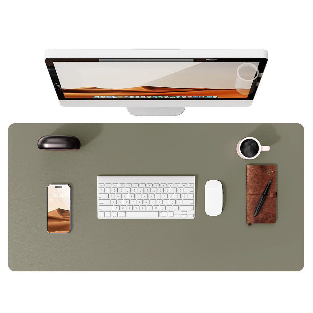 Leather Oversized Computer Office Keyboard Desk Mouse Pad