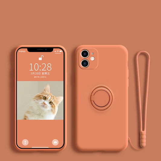 Liquid silicone phone case