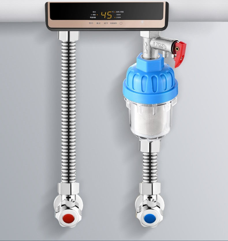 Household Electric Water Heater Prefilter Washing Machine