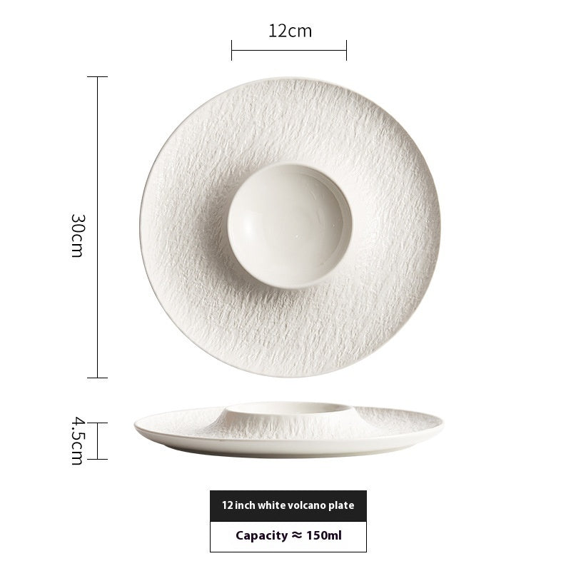 Household Light Luxury Western Food Cutlery Plate