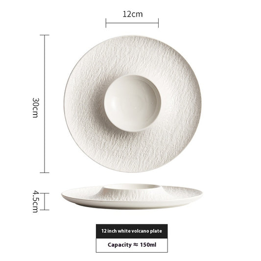 Household Light Luxury Western Food Cutlery Plate