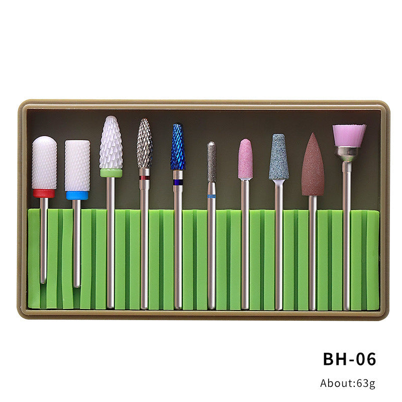 Nail Polishing Head Set Polishing Machine Remover