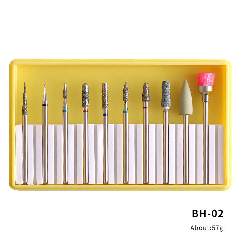 Nail Polishing Head Set Polishing Machine Remover