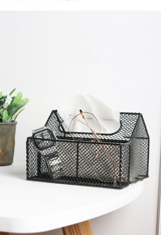 Light Luxury Pumping Box Creative Living Room Dining Table Storage Decoration