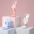 Compatible with Apple, Adjustable Desk Phone Holder Tablet Stand for iPhone iPad with Mirror