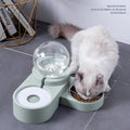 New Bubble Ball Pet Dog Bowls Fountain Cat Food Automatic Feeder 1.8L For Kitten Water Drinking Bowl Feeding Container