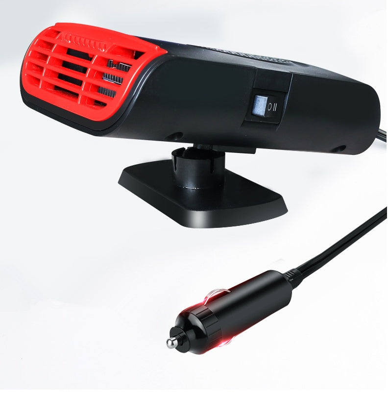 Defrosting and demisting of car heater