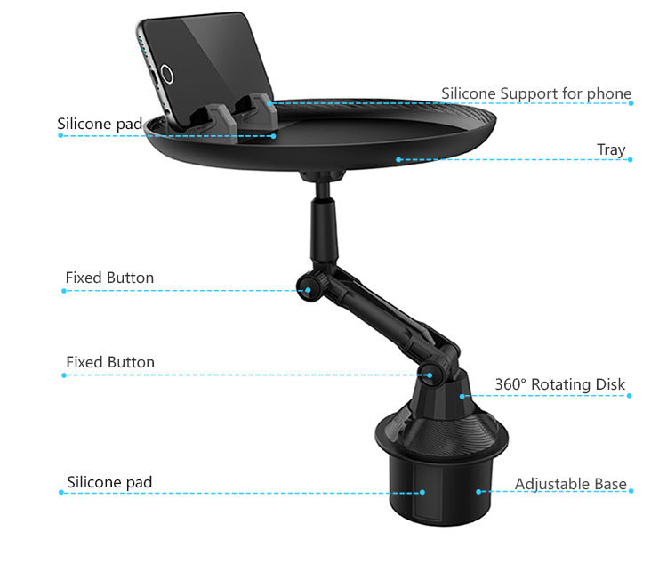 Car Dining Tray Tray Car Travel Coffee Drinking