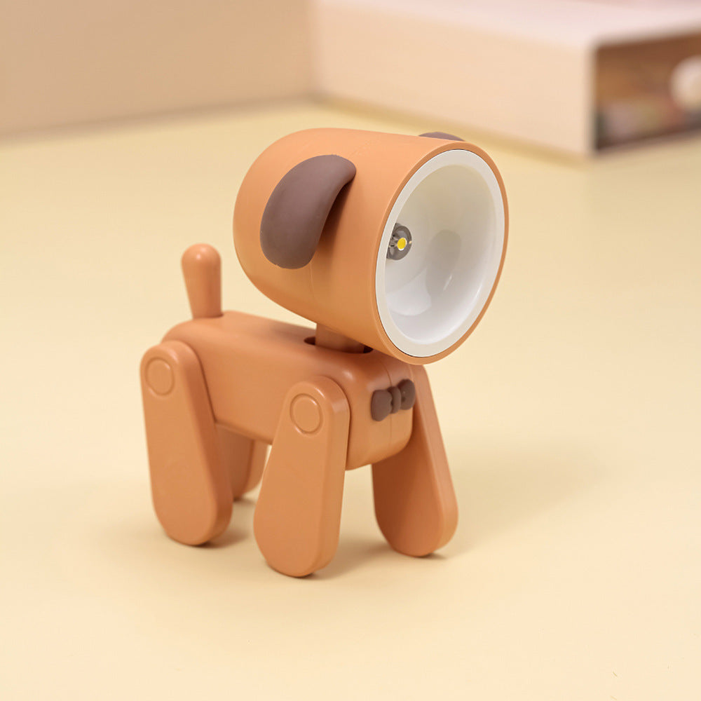 Rechargeable Version Cartoon Puppy Deer Night Light