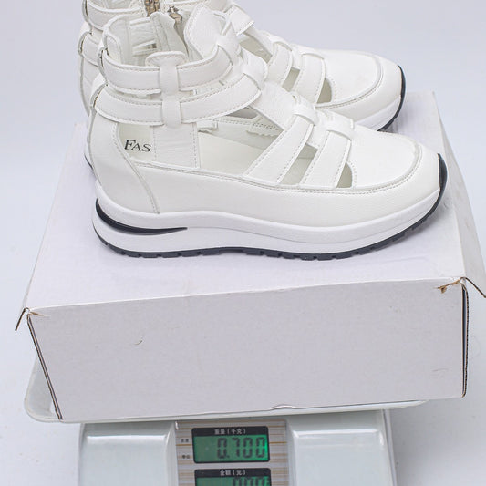 Women's Close-toed Hollow-out Sandals Summer Fashion Platform Shoes