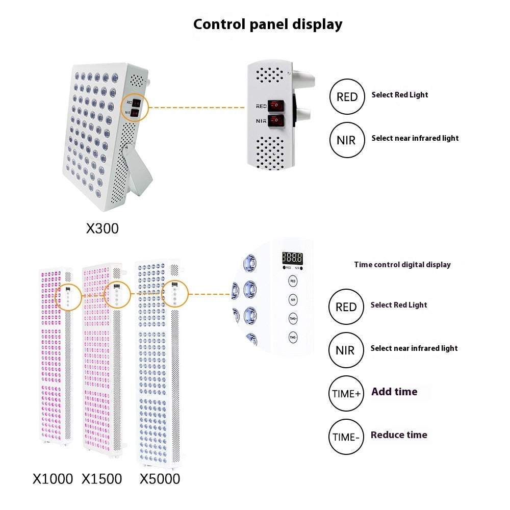 LED Beauty Therapy Far Infrared Lamp Dual Chip Luminous