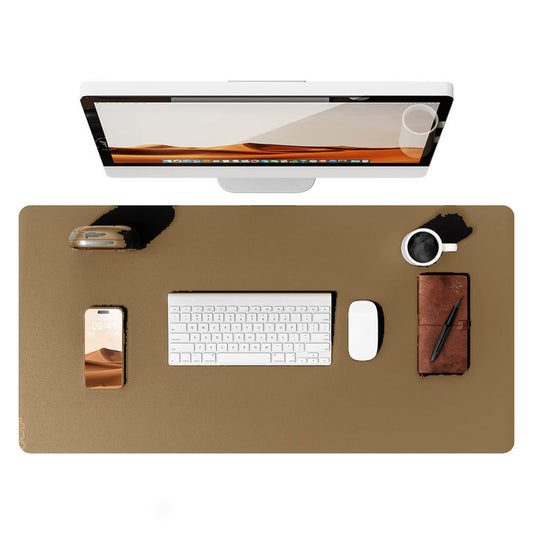 Leather Oversized Computer Office Keyboard Desk Mouse Pad