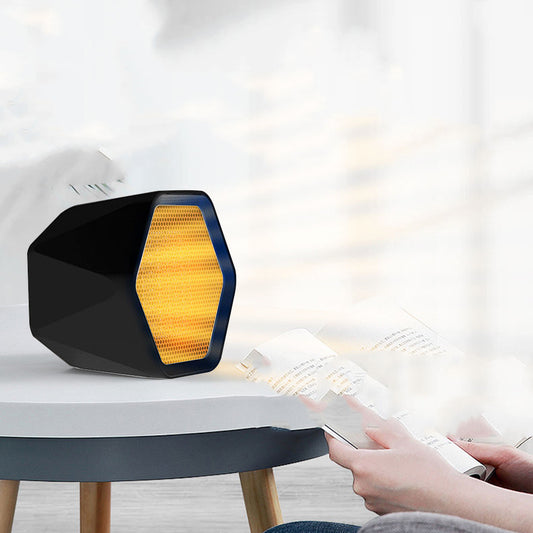 Mini Fan Heater Hexagonal Household Energy-saving Heater