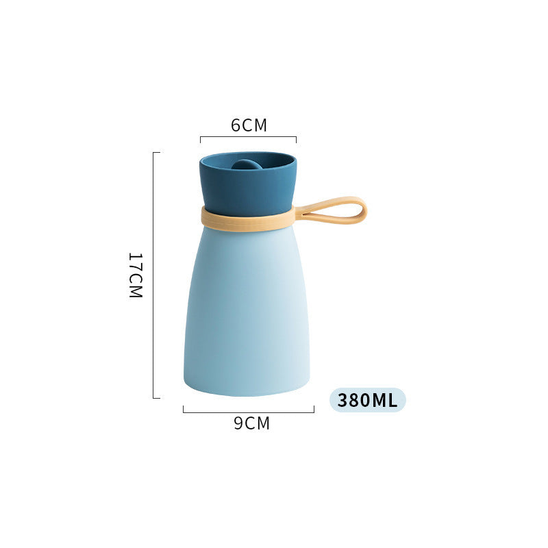 Silicone hot water bottle filling hand warmer