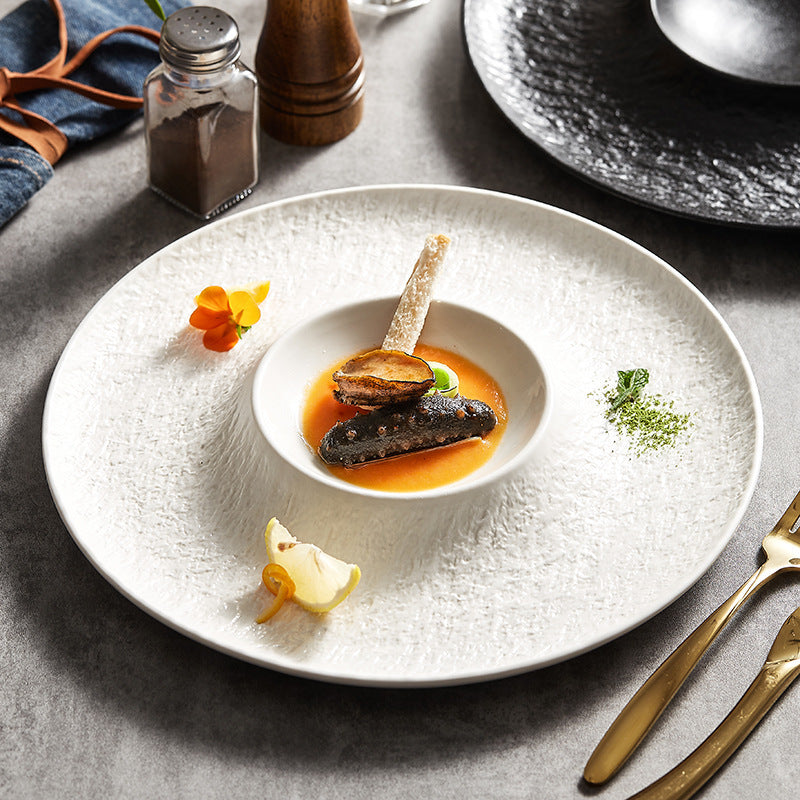 Household Light Luxury Western Food Cutlery Plate