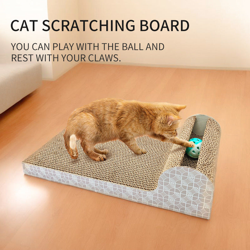 Cat Scratch Board Cat Toy Corrugated Paper Large