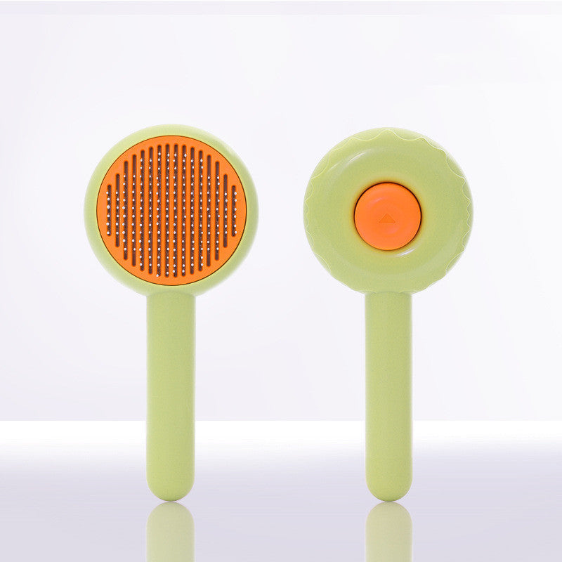 Pet Comb Cat Depilator Brush Donut Hair Removal